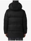 Logo Applique Nylon Puffer Coat Black - BURBERRY - BALAAN 4