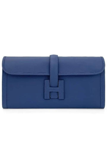 Jije Clutch Blue Brighton 0HB0557 - HERMES - BALAAN 1