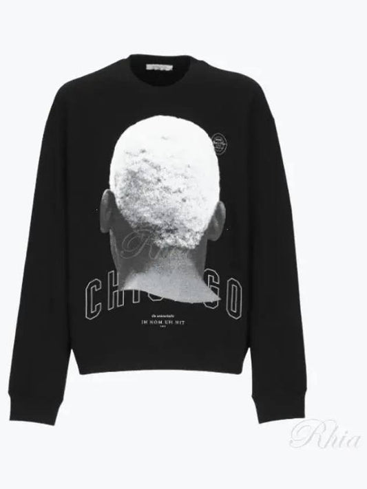 NUW22252 009 Chicago Print Sweatshirt - IH NOM UH NIT - BALAAN 1