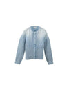 Panel detail denim jacket SCSS23DE1M LIGHTBLUE - STEFAN COOKE - BALAAN 1