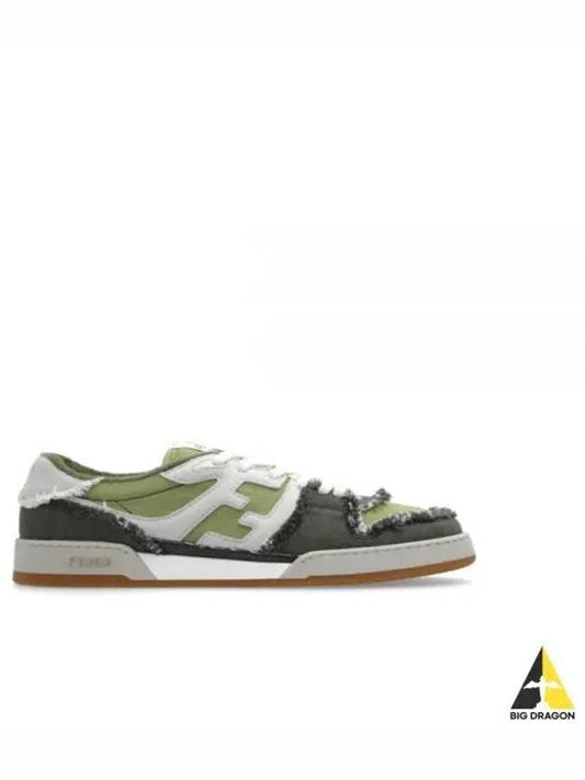 Match Low Top Sneakers Green - FENDI - BALAAN 2
