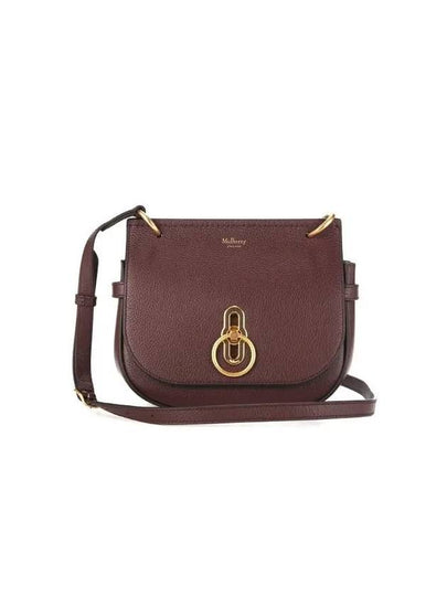 Amberley Classic Satchel Small Grain Shoulder Bag Oxblood - MULBERRY - BALAAN 2