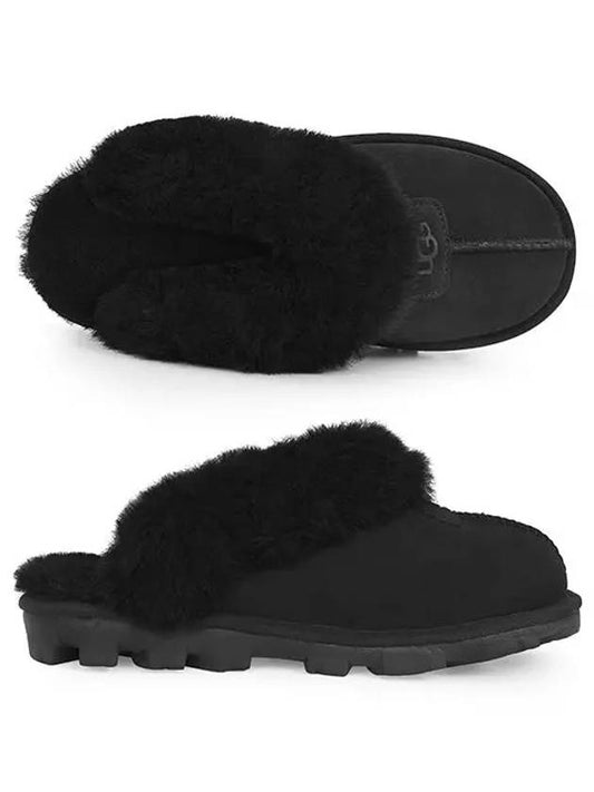 coquette coquette fur slippers black - UGG - BALAAN 2