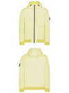 Wappen Patch Nylon Crinklips Hooded Jacket Yellow - STONE ISLAND - BALAAN 5