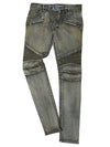 Men's Slim Biker Jeans Indigo - BALMAIN - BALAAN 1