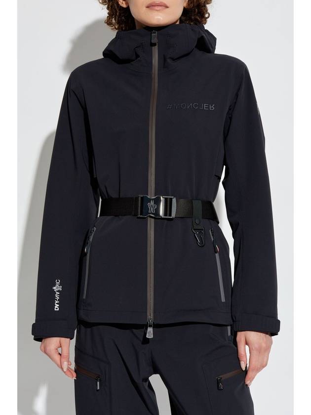 Grenoble Fex hooded zip up black - MONCLER - BALAAN 4