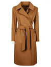 Bcollag Style Wool Single Coat Camel - MAX MARA - BALAAN 2