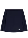 Women's Sierra Pleated Skirt Navy - J.LINDEBERG - BALAAN 2