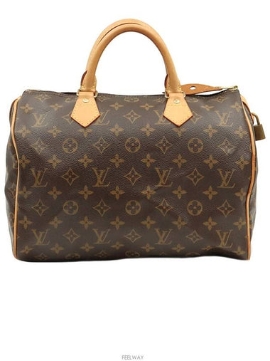 Monogram Canvas Speedy 30 Tote Bag M41526 - LOUIS VUITTON - BALAAN 1