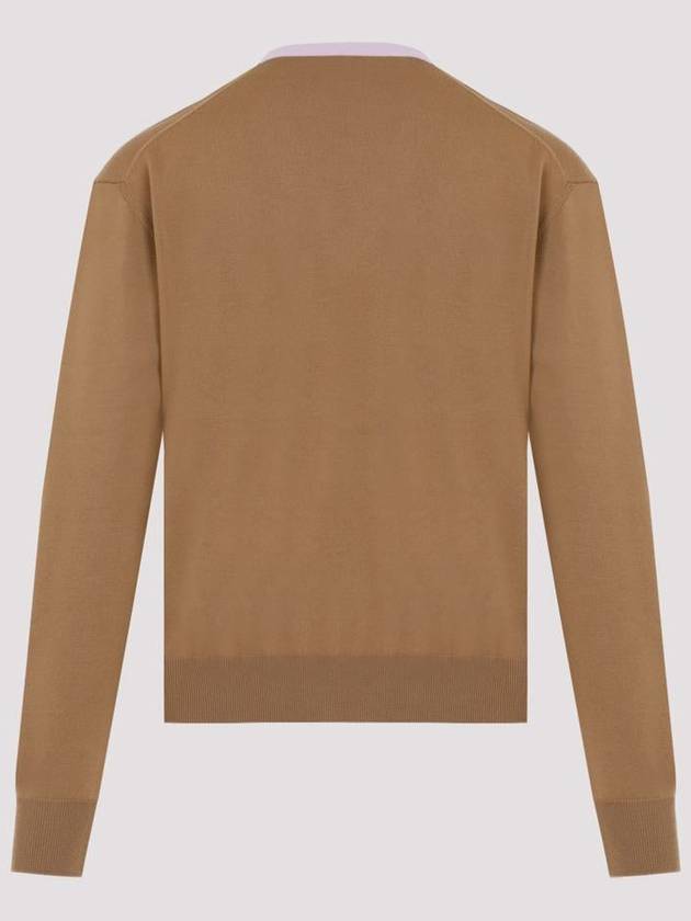 24FW Sweater J22GP0213 J14717 243 WALNUT - JIL SANDER - BALAAN 3