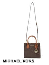 Medium Messenger Bag 35S1GM9M2B BROWN - MICHAEL KORS - BALAAN 4