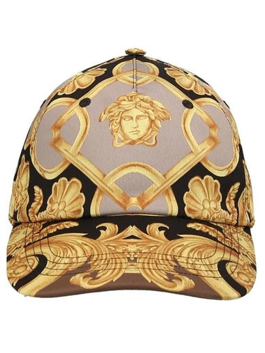 Heritage Barocco Baseball Ball Cap Gold - VERSACE - BALAAN 1