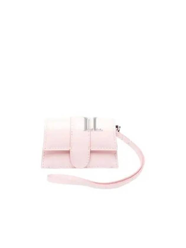 Le Porte Bambino Mini Flap Airpods Case Pink - JACQUEMUS - BALAAN 2