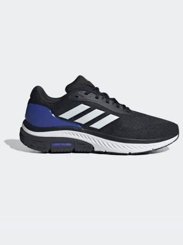 Shoes Running Sneakers Light Comfortable Cloud Foam Work CBLACK FTWWHT LUCBLU - ADIDAS - BALAAN 1