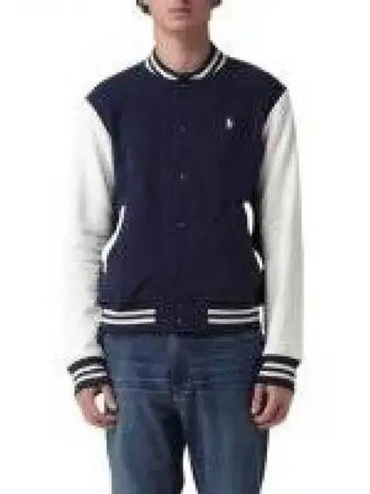 30 points Wimbledon double knit baseball jacket navy - POLO RALPH LAUREN - BALAAN 2