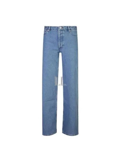 Elisabeth Denim Wide Jeans Stone Wash Indigo - A.P.C. - BALAAN 2