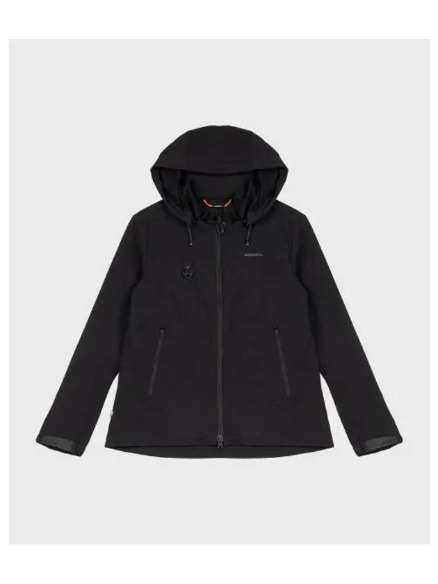 MERRELL WOMEN Hike soft shell jacket BLACK - MERRYMOTIVE - BALAAN 1