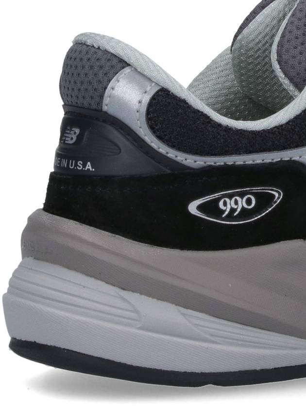 990v6 Low Top Sneakers Grey Black - NEW BALANCE - BALAAN 5