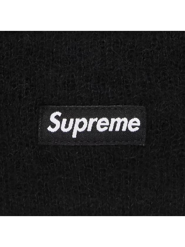 Mohair Beanie Hat Black FW24BN62 - SUPREME - BALAAN 3