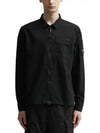 Tylon L Button Long Sleeve Shirt Black - CP COMPANY - BALAAN 2