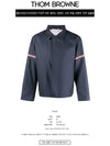 Armband Super Twill Jacket Dark Blue - THOM BROWNE - BALAAN 3