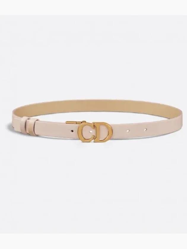 Saddle Reversible Smooth Calfskin Belt Pink - DIOR - BALAAN 2