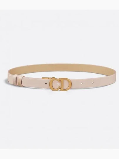 Saddle Reversible Smooth Calfskin Belt Pink - DIOR - BALAAN 2