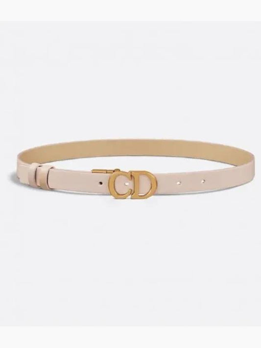 Saddle Reversible Smooth Calfskin Belt Pink - DIOR - BALAAN 2