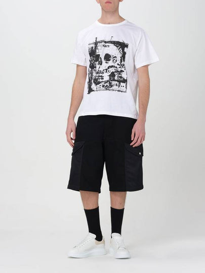 T-shirt Alexander McQueen con stampa teschio - ALEXANDER MCQUEEN - BALAAN 2