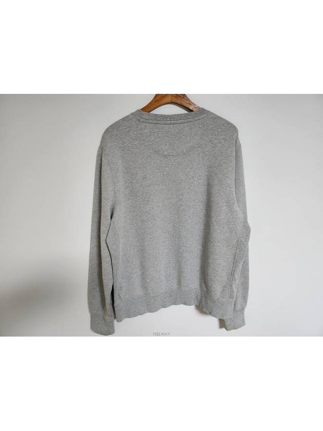 L Gray Archive Article Embroidery Sweatshirt 3929758 - BURBERRY - BALAAN 3