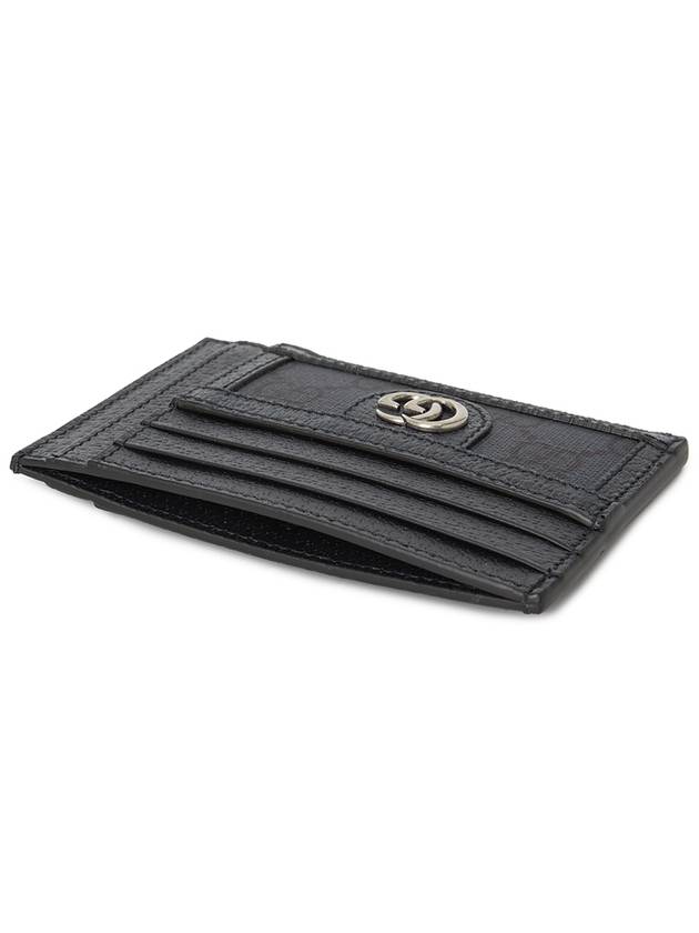 Ophidia GG Canvas Card Wallet Black - GUCCI - BALAAN 5