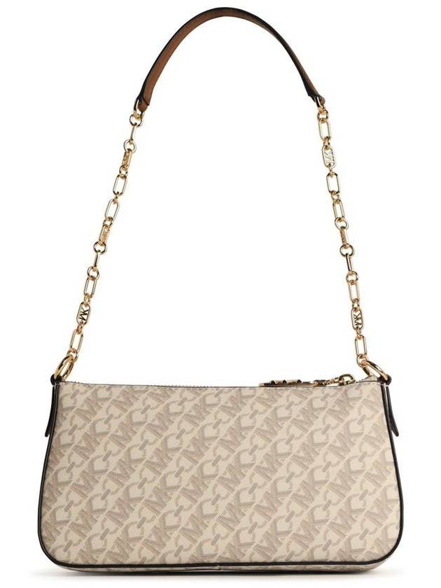 Michael Monogram Jacquard Leather Shoulder Bag 32H3G8EW6B - MICHAEL KORS - BALAAN 4