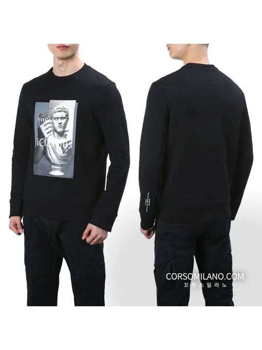 I-Claudius Sweatshirt Black - NEIL BARRETT - BALAAN 1