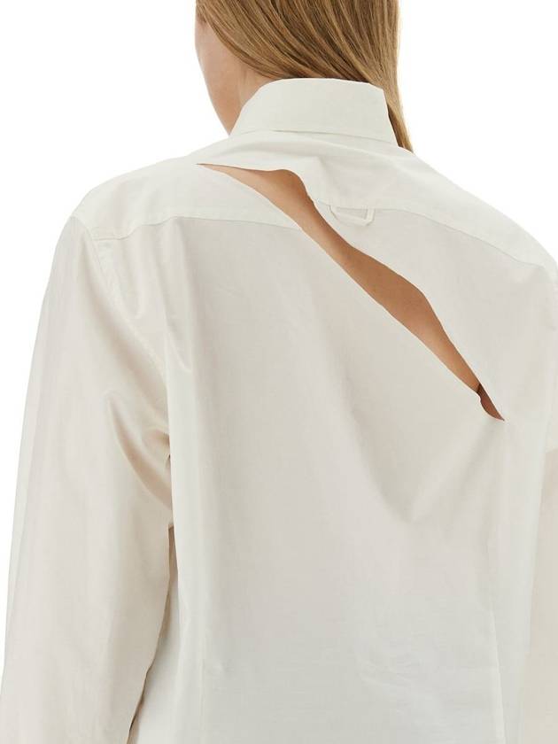 MM6 Shirt S62DT0027 S47294101 WHITE - MAISON MARGIELA - BALAAN 5