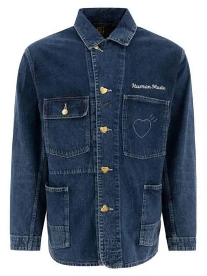 Coverall Denim Jacket Indigo - HUMAN MADE - BALAAN 2