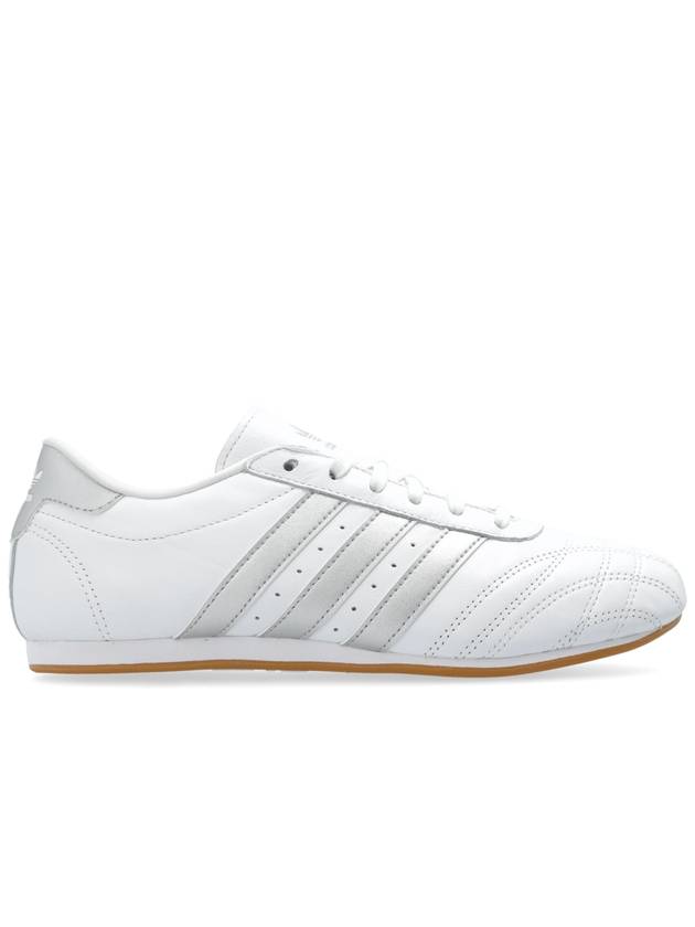 Taekwondo Lace Low Top Sneakers White Silver - ADIDAS ORIGINALS - BALAAN 1