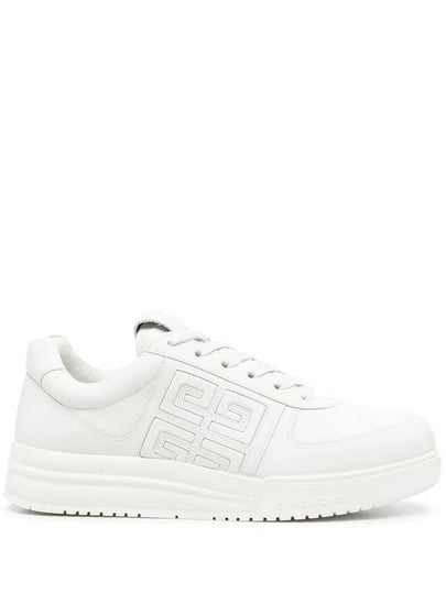 G4 Leather Low Top Sneakers White - GIVENCHY - BALAAN 2