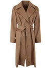 Bernard Single Coat Brown - MAX MARA - BALAAN 2