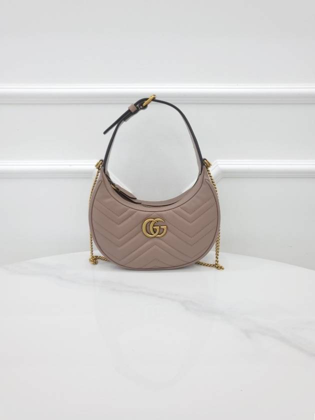 Marmont Half Moon Mini Shoulder Bag 699514 - GUCCI - BALAAN 1