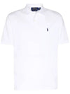 Iconic Mesh Slim Fit Polo Shirt White - POLO RALPH LAUREN - BALAAN 2