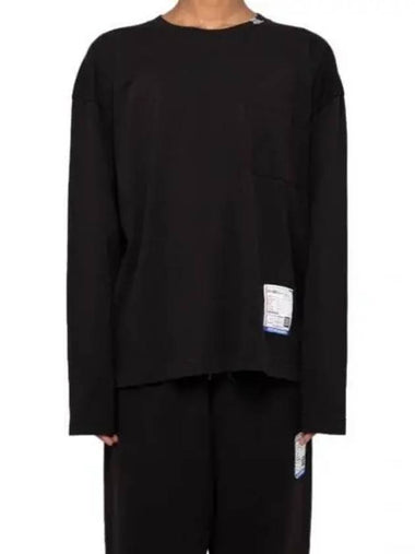 I12LT511 BLACK Heavy Weight Jersey Long Sleeve T Shirt - MIHARA YASUHIRO - BALAAN 1