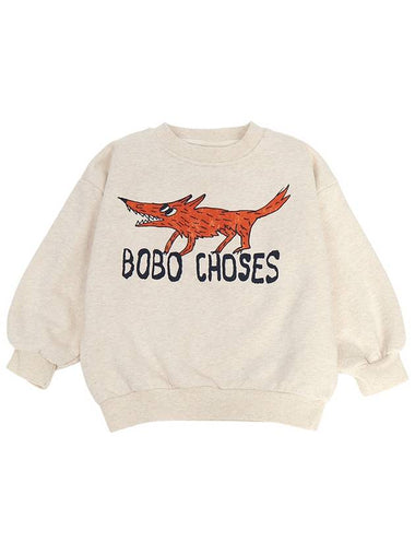 Kids brushed sweatshirt B224AC044 199 - BOBO CHOSES - BALAAN 1