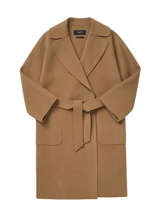 2350160339600 016 ROVO Robo Belt Wool Women s Coat - MAX MARA - BALAAN 2