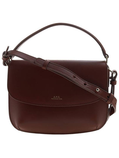 Sara Mini Shoulder Bag Nut Brown - A.P.C. - BALAAN 2