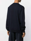 Play Men's Little Red Heart V-neck Knit Top Navy - COMME DES GARCONS - BALAAN 4