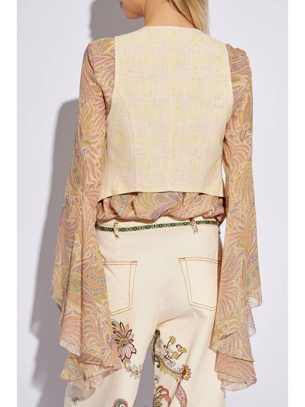 Etro Vest, Women's, Cream - ETRO - BALAAN 4