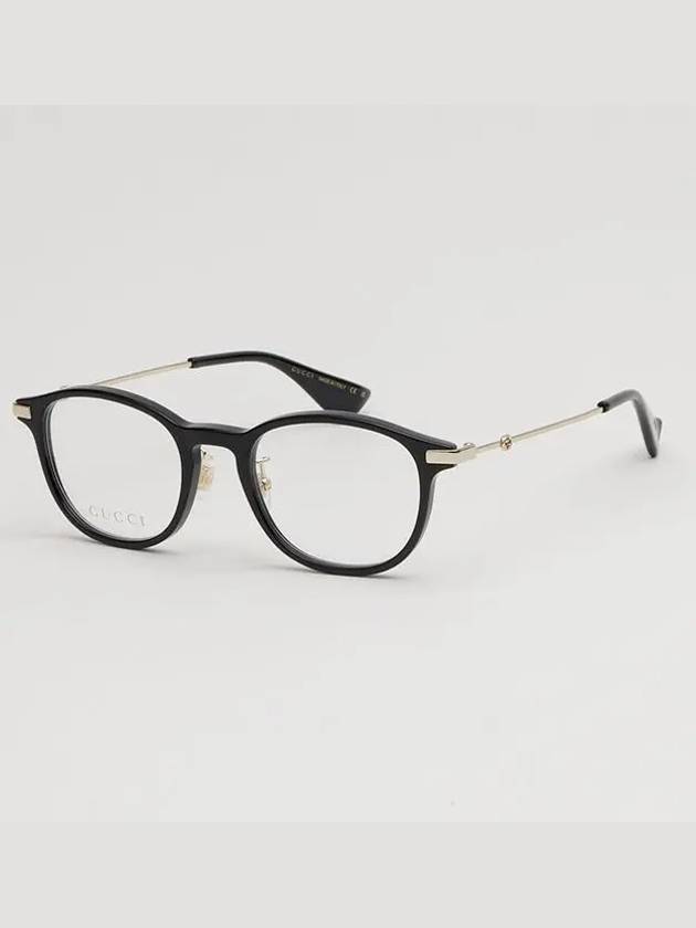 Glasses frame GG1471OJ 001 horn rim black Asian fit - GUCCI - BALAAN 3