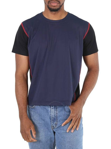 Sunnei Men's Navy Sunney Short Sleeve T-Shirt, Size Large - SUNNEI - BALAAN 1