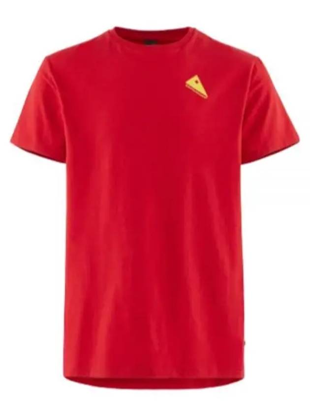 Luna Commitment SS Tee Man True Red 20639M01 246 - KLATTERMUSEN - BALAAN 2