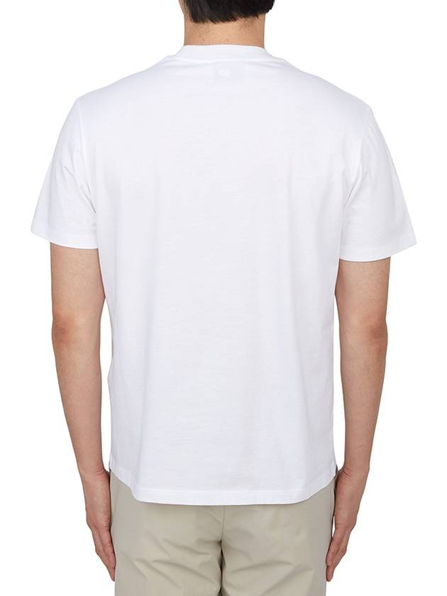 De Coeur Short Sleeve T-Shirt White - AMI - BALAAN 4